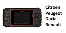 iCarsoft FR V2 - Feilkodeleser for Citroen, Peugeot, Renault, Dacia, Fiat, Alfa Romeo thumbnail